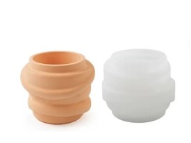 MOlde silicona porta vela MOMIA